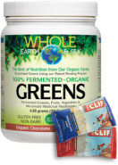 Whole Earth & Sea Pure Food Fermented Organic Greens (Organic Chocolate) - 438g + BONUS
