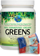 Whole Earth & Sea Pure Food Fermented Organic Greens (Unflavoured) - 390g + BONUS