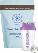 Clean Plant Protein (Natural Chocolate) - 848g + BONUS