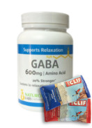 GABA 600mg - 120 V-Caps + BONUS