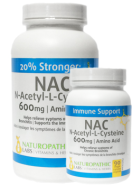 NAC (N-Acetyl-Cysteine) 600mg - 180 + 90 Caps FREE