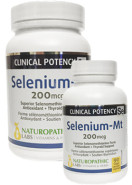 Selenium 200mcg (Seleno Methionine) - 180 + 90 V-Caps FREE