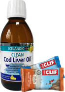 Clean Icelandic Cod Liver Oil (Lemon) - 200ml + BONUS