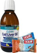 Clean Icelandic Cod Liver Oil (Lemon) - 200ml + BONUS