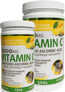 Vitamin C Buffered 2,000mg (Orange) - 500 + 250g Crystals FREE