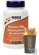 Betaine HCL + Protease - 120 V-Caps + BONUS