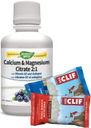 Calcium & Magnesium Citrate 2:1 With Vitamin K2 And Collagen (Blueberry) - 500ml + BONUS
