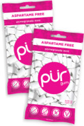 Pur Gum (Pomegranate Mint Aspartame Free) - 77 + 77g FREE