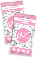 Pur Gum (Bubblegum Aspartame Free) - 77 + 77g FREE