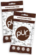 Pur Gum (Chocolate Mint Aspartame Free) - 77 + 77g FREE