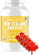 Schinoussa Probiotic New Zealand Protein Whey Isolate (French Vanilla) - 910g + BONUS