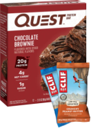 Low Carb Protein Bar (Chocolate Brownie) - 12 Bars + BONUS