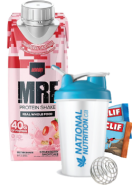 MRE Protein Shake Ready To Drink (Strawberry Shortcake) - 12 x 500ml + BONUS