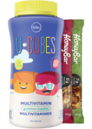 U-Cubes Kids Multi Vitamins - 120 Gummies + BONUS