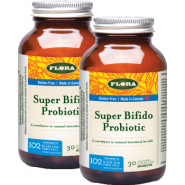 Super Bifido Plus Probiotic (102 Billion) - 30 + 30 V-Caps (2 For Deal)