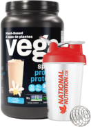 Vega Sport Performance Protein (Vanilla) - 828g + BONUS