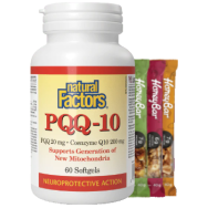 PQQ-10 - 60 Softgels + BONUS