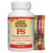 PS (Phosphatidylserine) 100mg - 60 Softgels + BONUS