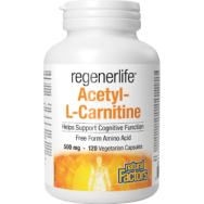 Regenerlife Acetyl-L-Carnitine 500mg - 120 V-Caps