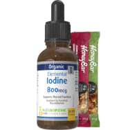 Elemental Iodine 800mcg (Organic) - 30ml + BONUS
