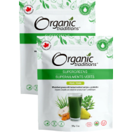 Supergreens With Turmeric And Probiotics (Pear) - 100 + 100g FREE