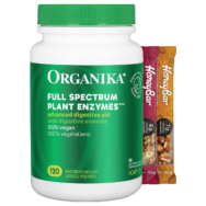 Full Spectrum Plant Enzymes 500mg - 120 V-Caps + BONUS