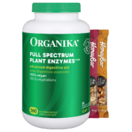 Full Spectrum Plant Enzymes 500mg - 260 V-Caps + BONUS