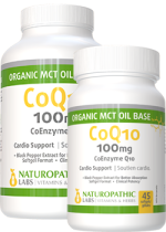 Active CoQ10 100mg (+Org. MCT Oil Base & Black Pepper) - 240 + 45 Softgels FREE