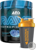 Rave Nootropic Energy (Blue Raspberry) - 252g + BONUS