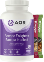Bacopa Enlighten 300mg - 60 V-Caps + BONUS