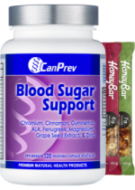 Blood Sugar Support - 120 V-Caps + BONUS
