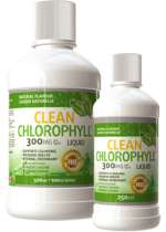 Clean Chlorophyll 300mg (Preservative Free) - 600 + 250ml FREE