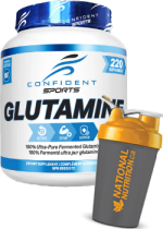 Glutamine - 1,100g + BONUS