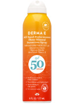 All Sport Performance Sheer Mineral Sunscreen Spray SPF50 - 177ml - Derma E