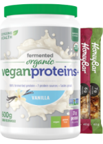 Fermented Organic Vegan Proteins+ (Vanilla) - 600g + BONUS