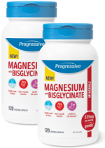Magnesium Bisglycinate Complex 225mg - 120 + 120 Caps FREE