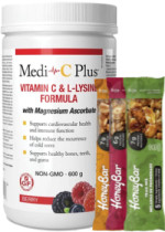 Medi-C Plus With Magnesium Ascorbate (Berry) - 600g + BONUS