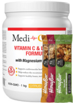 Medi-C Plus With Magnesium Ascorbate (Citrus) - 1kg + BONUS
