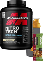 Nitro Tech Whey Protein (Vanilla) - 2.27kg + BONUS
