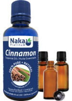 100% Pure Cinnamon Essential Oil - 50ml + BONUS