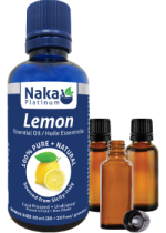 100% Pure Lemon Essential Oil - 50ml + BONUS