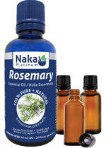 100% Pure Rosemary Essential Oil - 50ml + BONUS