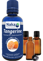 100% Pure Tangerine Essential Oil - 50ml + BONUS