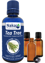 100% Pure Tea Tree Essential Oil - 50ml + BONUS