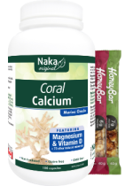 Coral Calcium - 180 Caps + BONUS