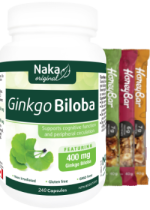 Ginkgo Biloba 60mg - 240 Caps + BONUS