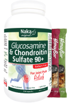 Glucosamine & Chondroitin 900mg - 250 Caps + BONUS