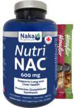Nutri NAC 600mg - 150 V-Caps + BONUS