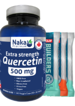 Extra Strength Quercetin 500mg - 120 V-Caps + BONUS