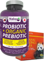 Probiotic + Organic Prebiotic (Natural Berry Flavour) - 300g + BONUS